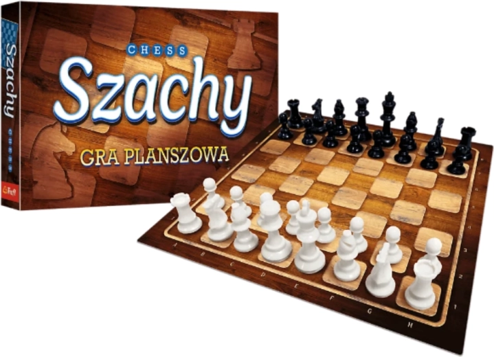 Klasyczna gra stołowa – plastikowe szachy TREFL
