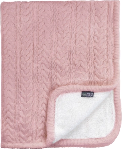 Vinter & Bloom kocyk cuddly dusty rose