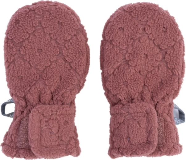 Lodger dziecięce rękawiczki bez kciuka Mittens Folklore Fleece rosewood