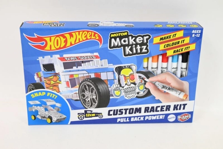 Hot Wheels Bladez Maker Kitz zestaw konstrukcyjny z flamastrami - 1 sztuka