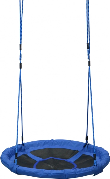 Huśtawkowe koło dla dzieci 100 cm niebieskie
