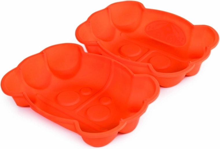 Piaskownica krab pomarańczowa z pokrywą