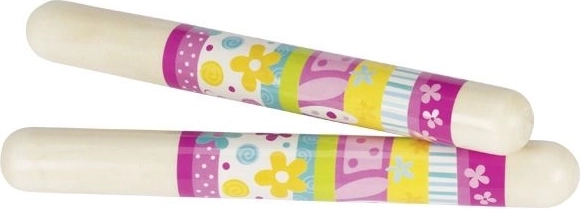 Drewienka perkusyjne z kwiatkami Goki