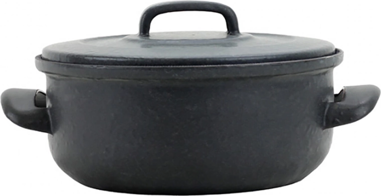 Garnek emaliowany z pokrywką BSE 24 cm, 4 l
