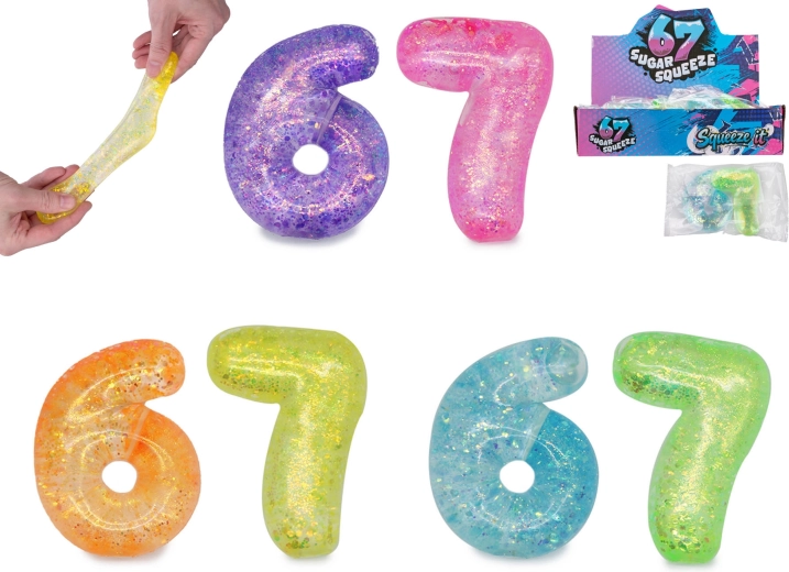 Six Seven rozciągliwe cyfry Sugar – zestaw 2 szt.
