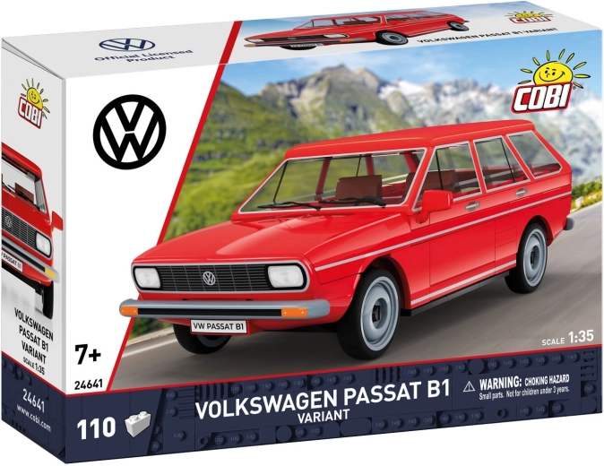Klocki konstrukcyjne COBI Volkswagen Passat B1 Variant 1:35 (110 elementów)