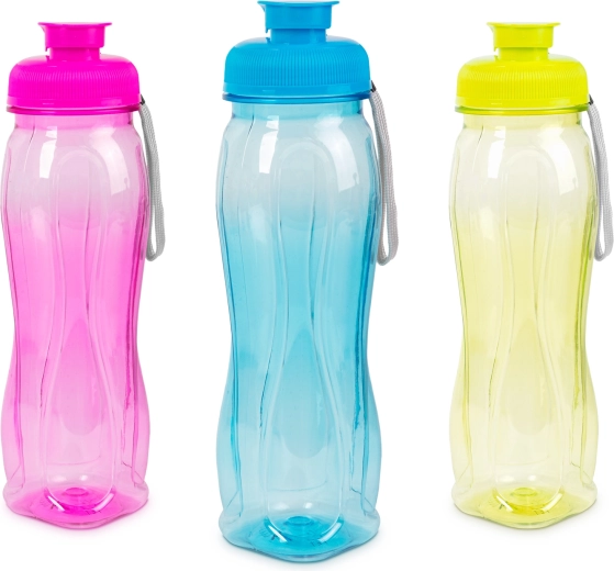 Przezroczysta butelka sportowa 750 ml - 1 sztuka