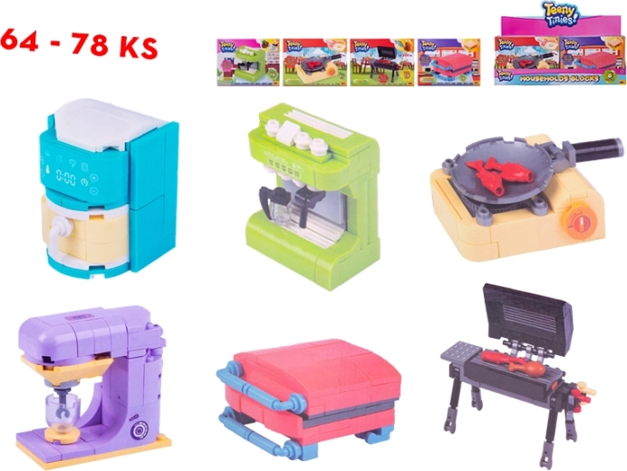 Akcesoria do domku dla lalek – zestaw mini akcesoriów w pudełku (6 wariantów)