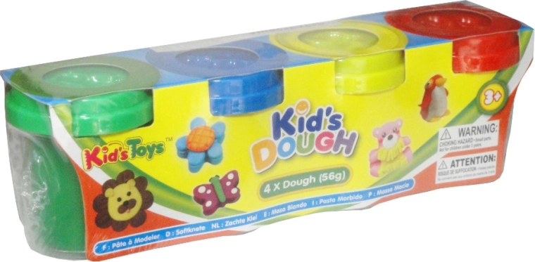 Plastelina – zestaw 4 kolorów