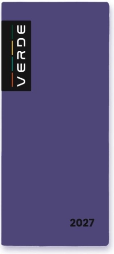 Miesięczny terminarz w okładce PVC Violet 2027