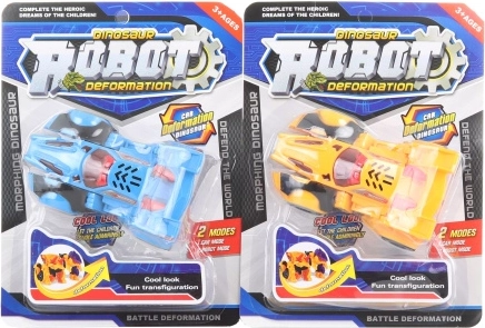 Robot składany z formuły w dinozaura