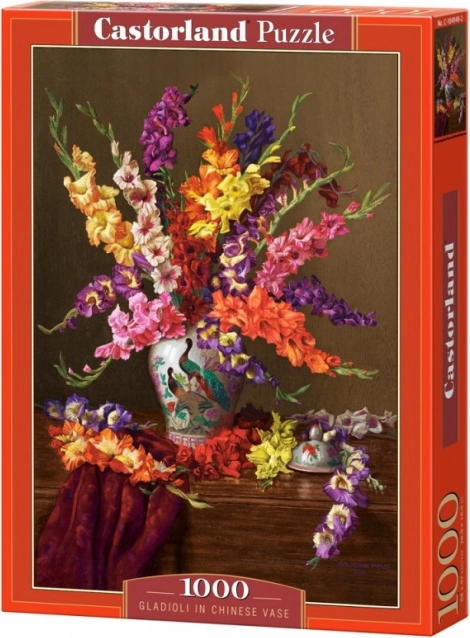Puzzle 1000 sztuk Mieczyki w chińskiej wazie