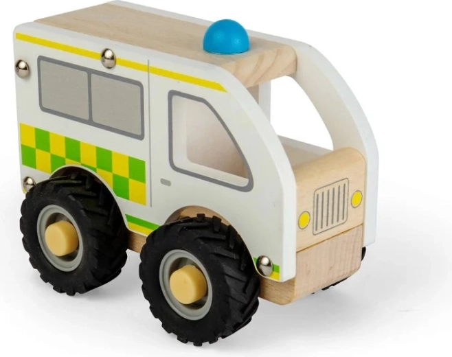 Bigjigs Toys drewniana mini karetka