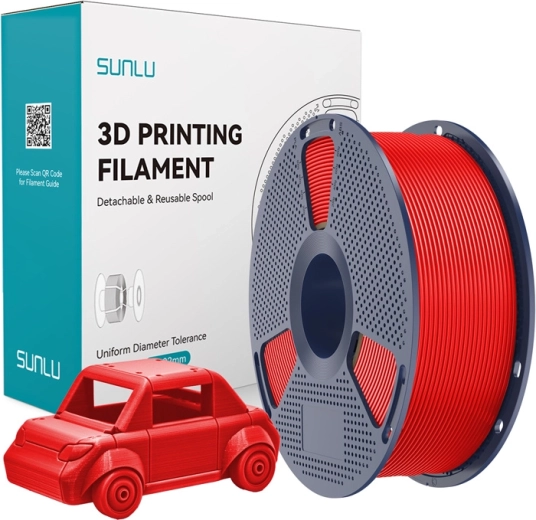 Filament Sunlu PETG czerwony