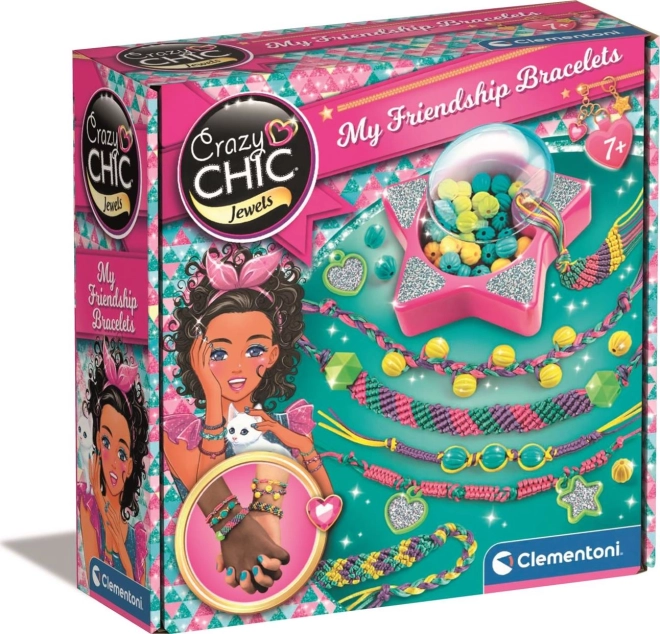 Zestaw kreatywny CRAZY CHIC – bransoletki przyjaźni