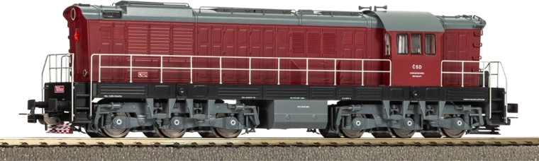 Lokomotywa spalinowa Piko T 669 ČSD ep. IV z dekoderem dźwiękowym, cyfrowa