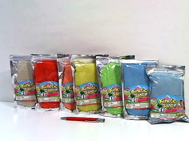 Piasek kinetyczny 500 g, mix kolorów - 1 sztuka