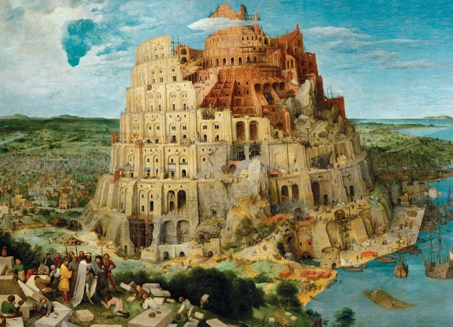 Puzzle Babilońska wieża 1000 elementów