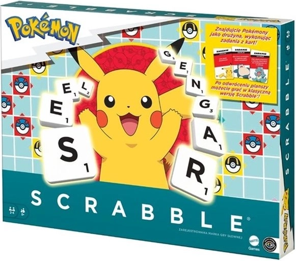 Mattel Scrabble Pokémon – wersja czeska