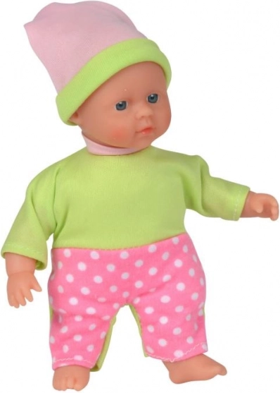 Laleczka niemowlę Sweet Laura 15 cm – Niebieska