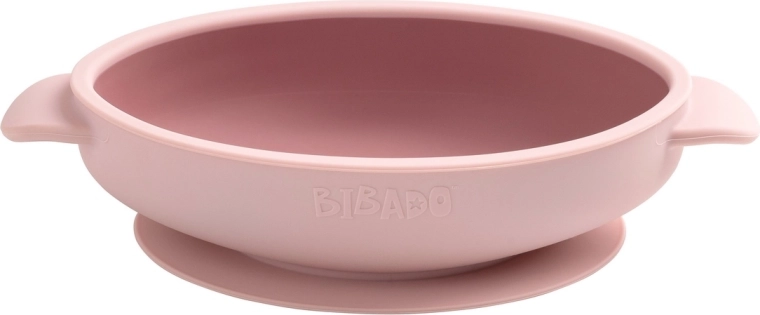 Bibado silikonowa miska z przyssawką blush - 1 sztuka
