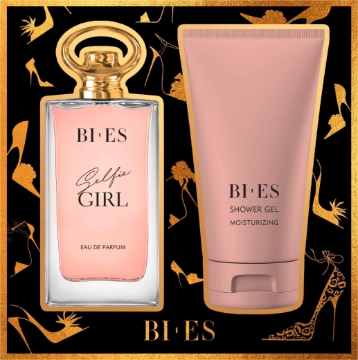 Zestaw prezentowy BI-ES Selfie Girl – woda perfumowana 90 ml + żel pod prysznic 150 ml