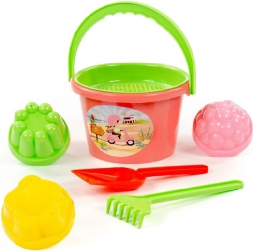 Kolorowy zestaw do piasku dla dzieci