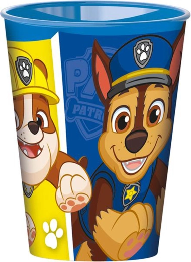 Plastowy kubek Paw Patrol 260 ml niebieski