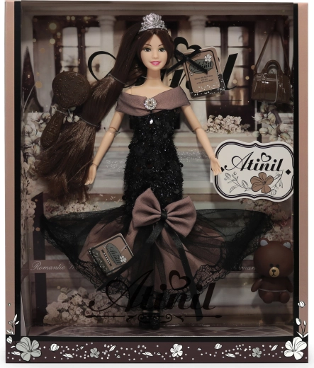 Anbibi kwiatowa lalka Janiczka 28 cm