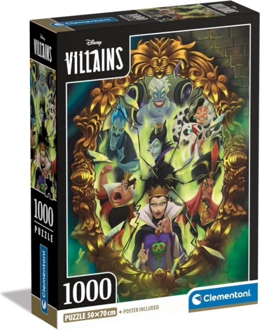 Puzzle Disney Villains 1000 elementów compact