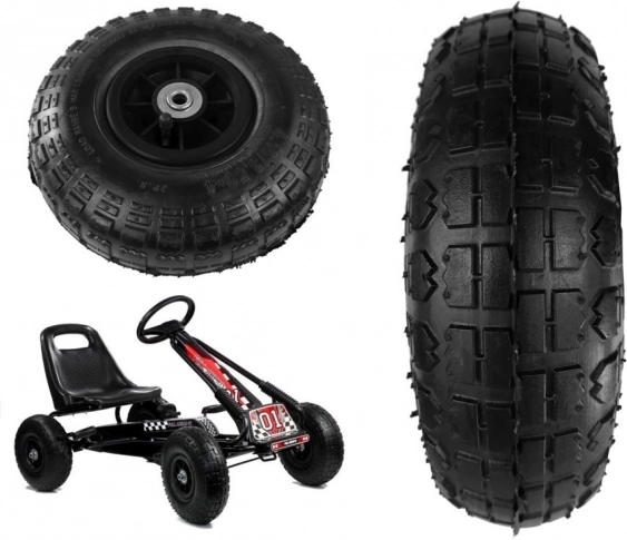 Koło do gokarta czarne