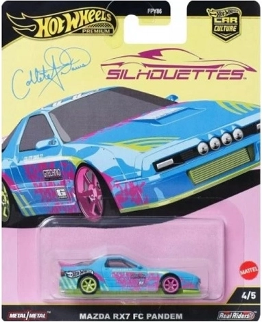 Hot Wheels premium model Mazda RX-7 FC Pandem w skali 1:64