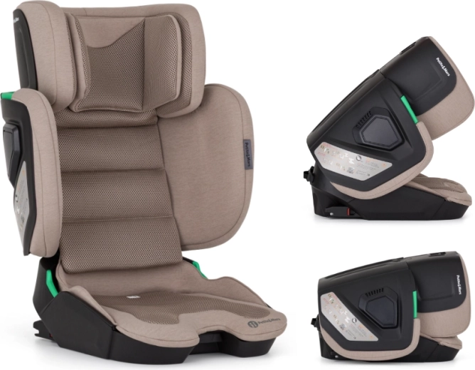 Petite&Mars fotelik samochodowy Flex Pro i-Size Tan Brown Air 100–150 cm (15–36 kg)