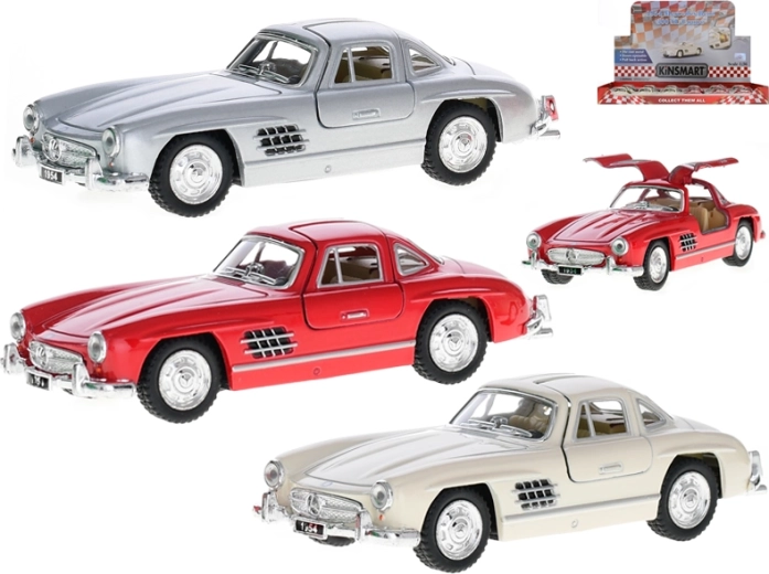 Metalowy model samochodu Mercedes‑Benz 300 SL 1954 1:36 Kinsmart