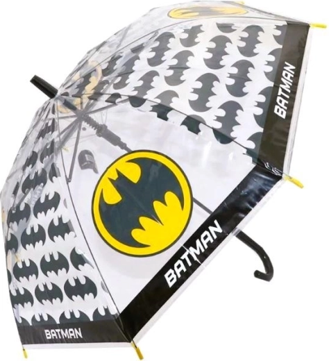 Dziecięcy automatyczny przezroczysty parasol Batman