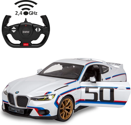 Samochód RC BMW 3.0 CSL 1:14 biały