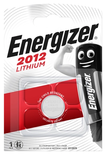 Litowa bateria guzikowa CR2012 ENERGIZER 3 V, 58 mAh (1 szt.)