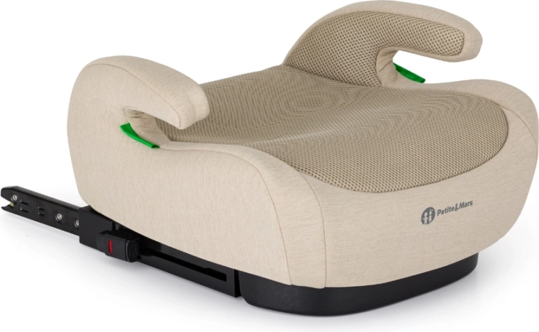 Podkładka Petite&Mars Optimus Pro i-Size Air Sage Beige 125–150 cm