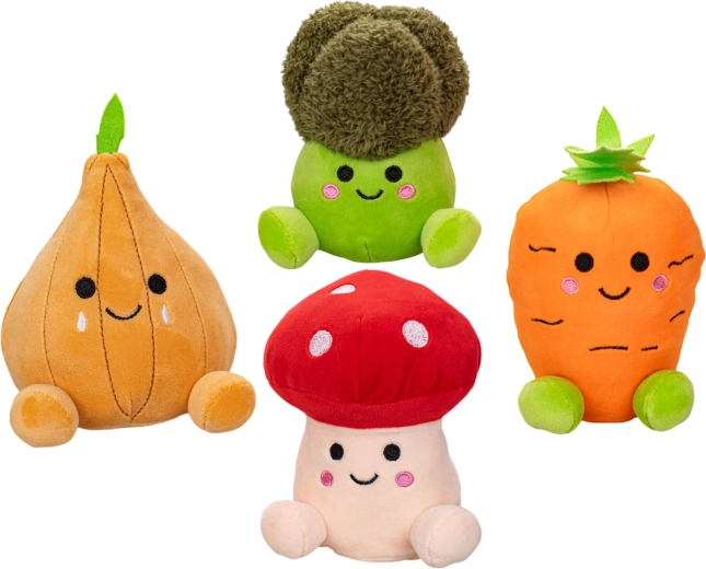 Pluszowe warzywo 14 cm (mix 4 rodzajów)