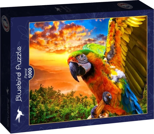 Puzzle Bluebird papuga 1000 elementów