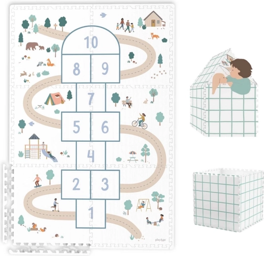 Play&Go Tiloo Eevaa mata do zabawy i domek hopscotch