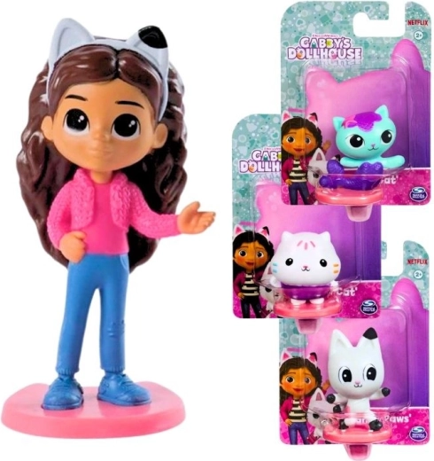 Figurki Gabby’s Dollhouse – 4 rodzaje