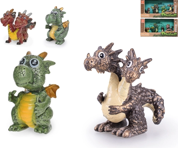 Zestaw smoków – 4 figurki dla dzieci