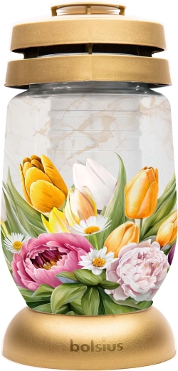 Lampion cmentarny Jaro 22 cm, czas palenia 36 h