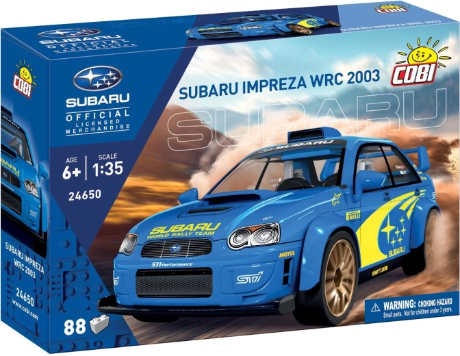 Cobi Subaru Impreza WRC 2003 1:35 (88 elementów)