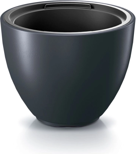 Donica z wkładem 46,9 cm antracyt HEOS