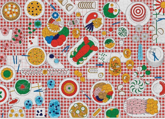 Puzzle Feast 1000 elementów