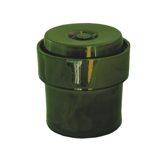 Ceramiczny hermetyczny garnek 5 l zielony