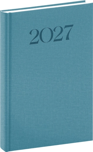 Notique Biella terminarz dzienny 2027 niebieski 15 × 21 cm