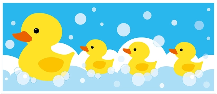 Dekoracyjne naklejki Kaczuszka